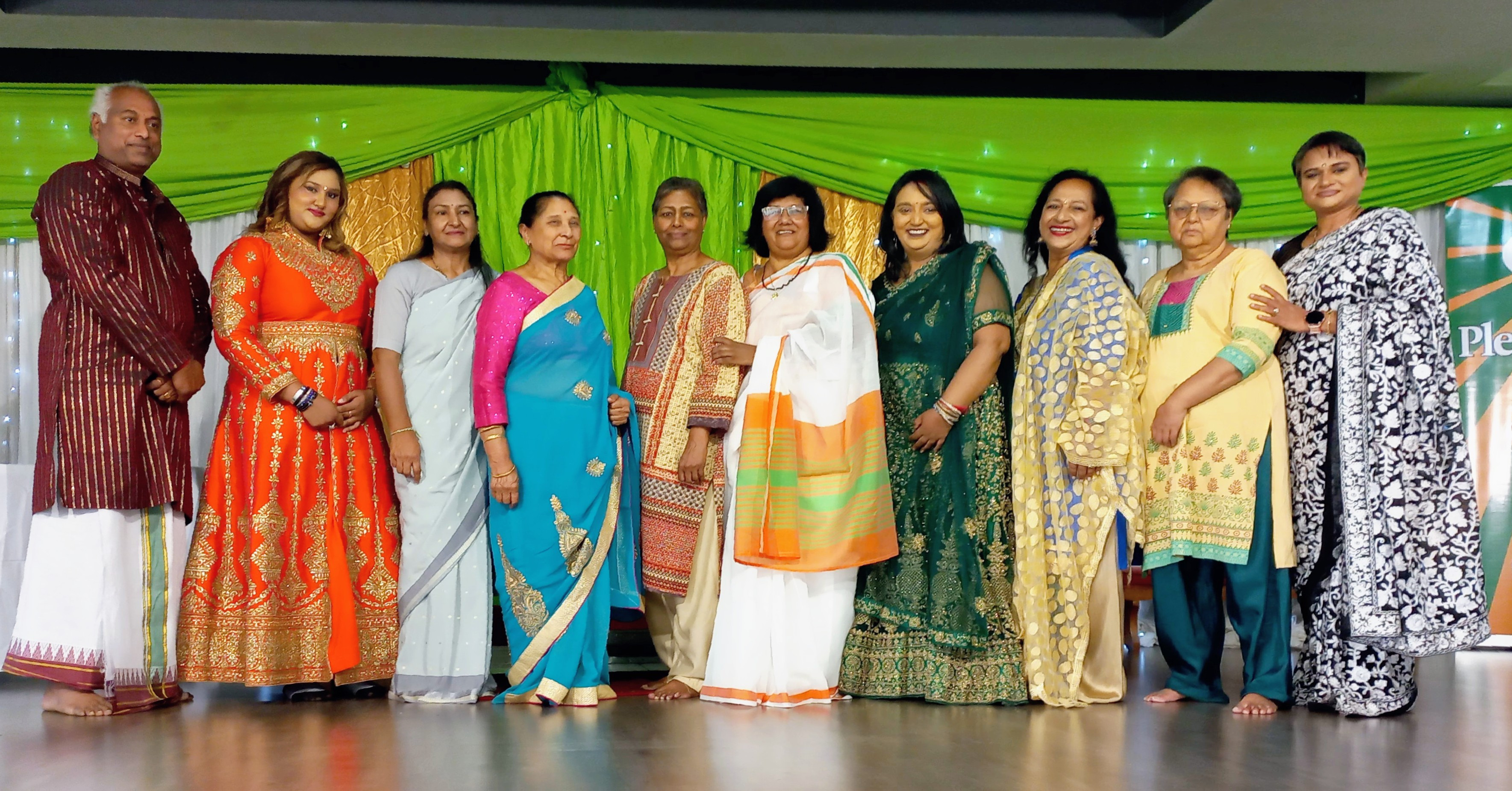 Students receiving certificates at Plessislaer Arya Samaj ceremony