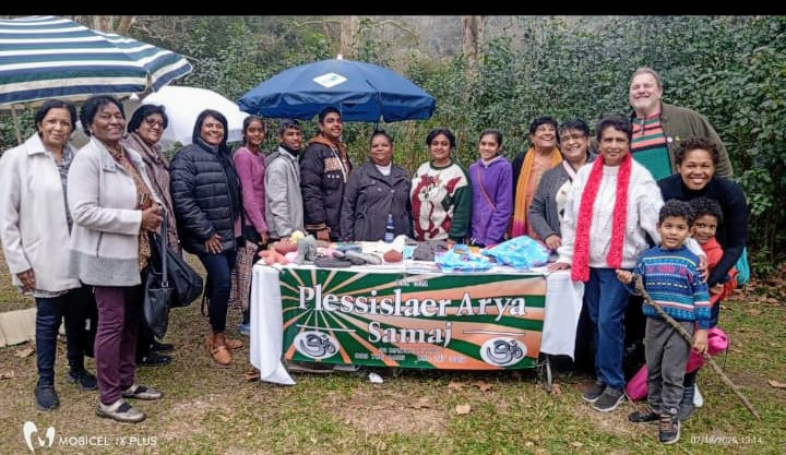 Mandela Day 67 Minutes initiative - PAS Knitters Group display