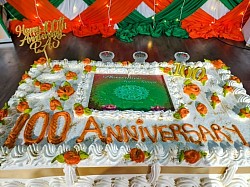 100th Anniversary cake